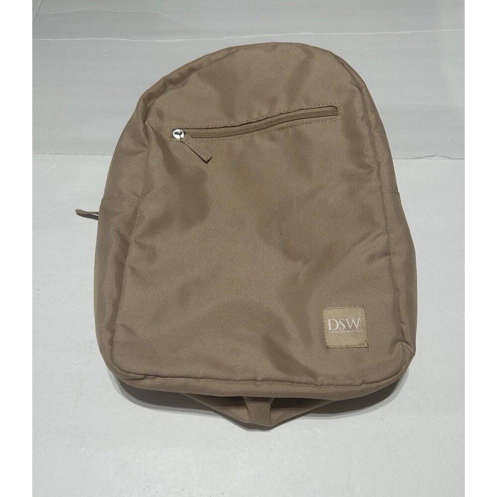 DSW Designer Shoe Warehouse Tan Backpack Lightweight Daypack